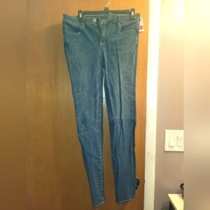 American Eagle Outfitters Blue Skinny Fit Jeans